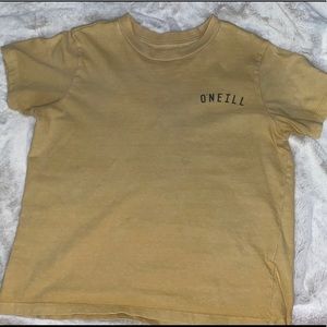 o’neil yellow t-shirt